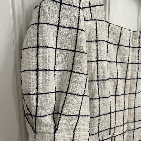 Gal Meets Glam Tweed Windowpane Mini Dress - Picture 6 of 8